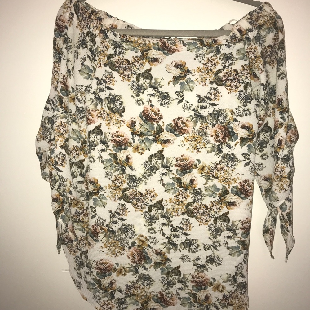 Off the shoulder shirt